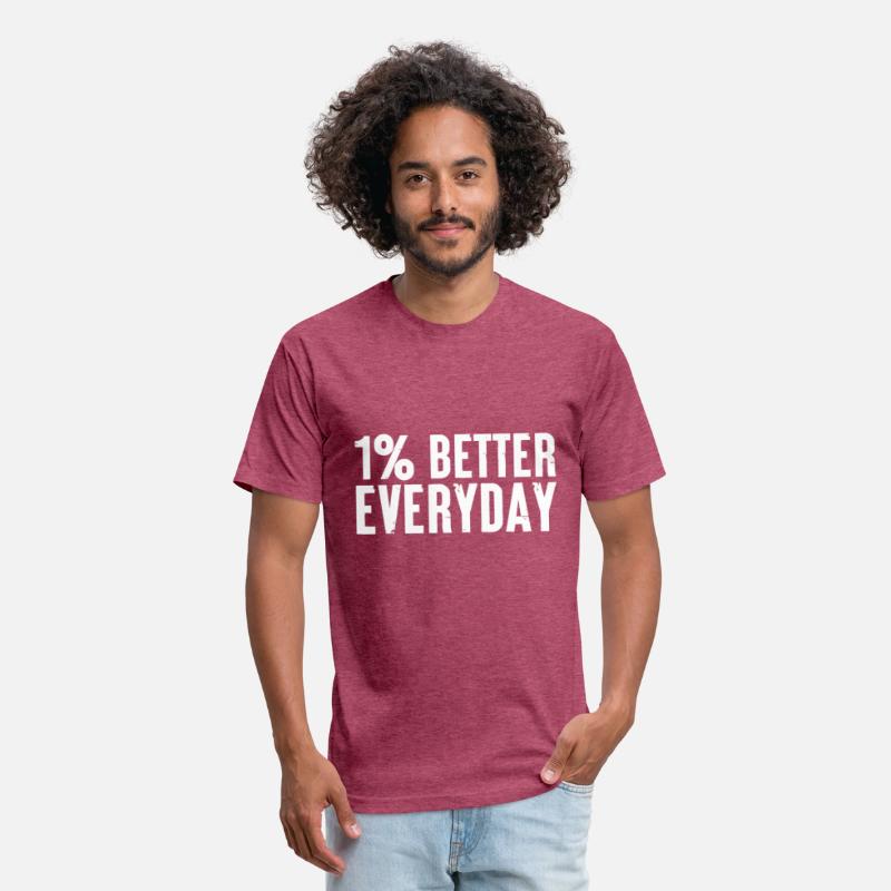 1% percent better everyday Motivation Quote
