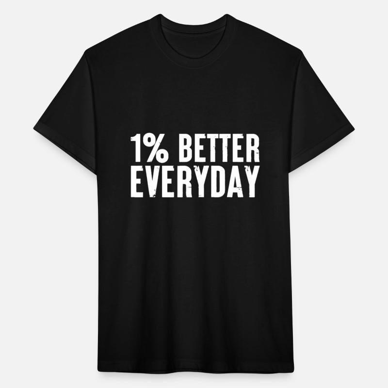 1% percent better everyday Motivation Quote