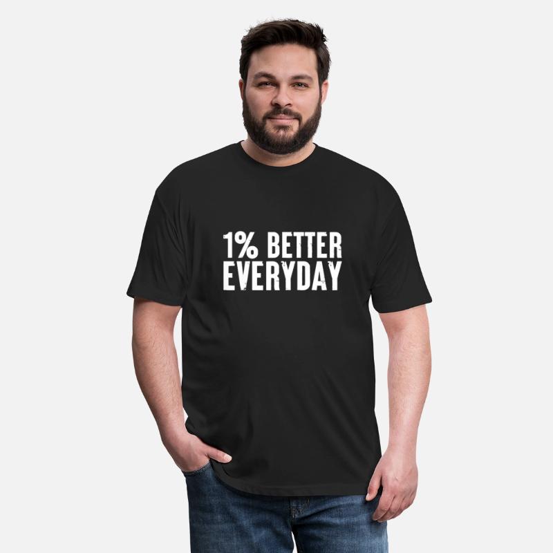 1% percent better everyday Motivation Quote