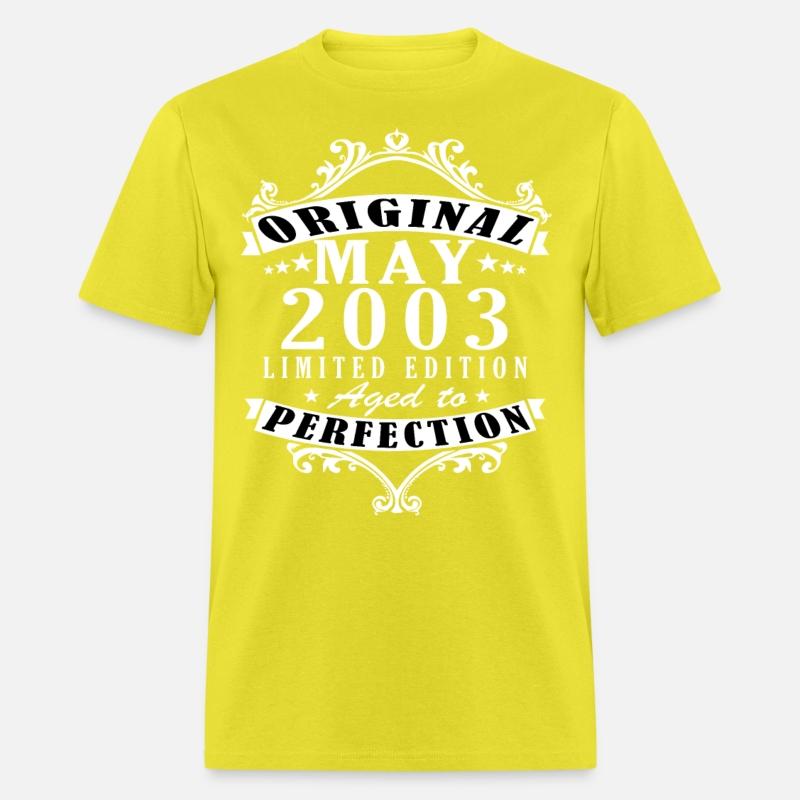 2003 Year Birthday Legendary since May 2003