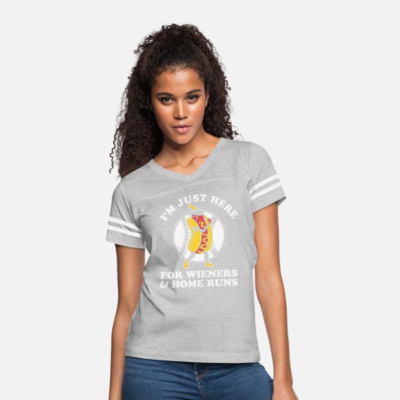 Baseball Design for Women Men Wieners Home Runs