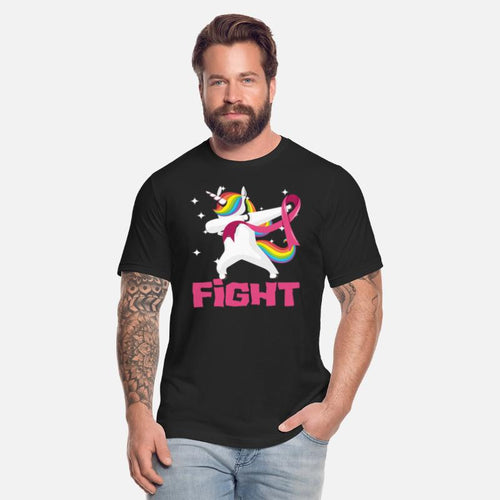 Breast Cancer Awareness Unicorn Fight