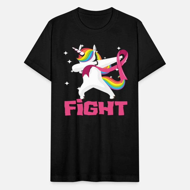 Breast Cancer Awareness Unicorn Fight