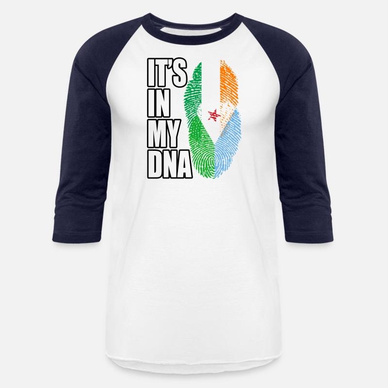 Djiboutian And Irish Mix Heritage DNA Flag