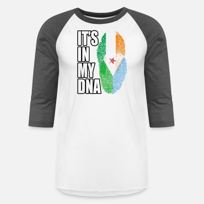 Djiboutian And Irish Mix Heritage DNA Flag