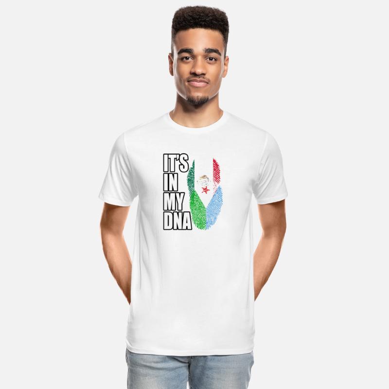 Djiboutian And Mexican Mix Heritage DNA Flag