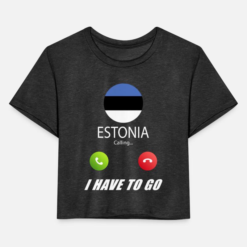 Estonia is calling Is calling Flag Saying