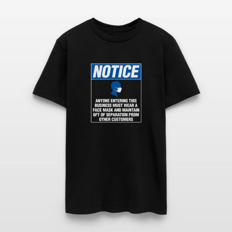 Face Mask Social Distancing Germaphobe Fun