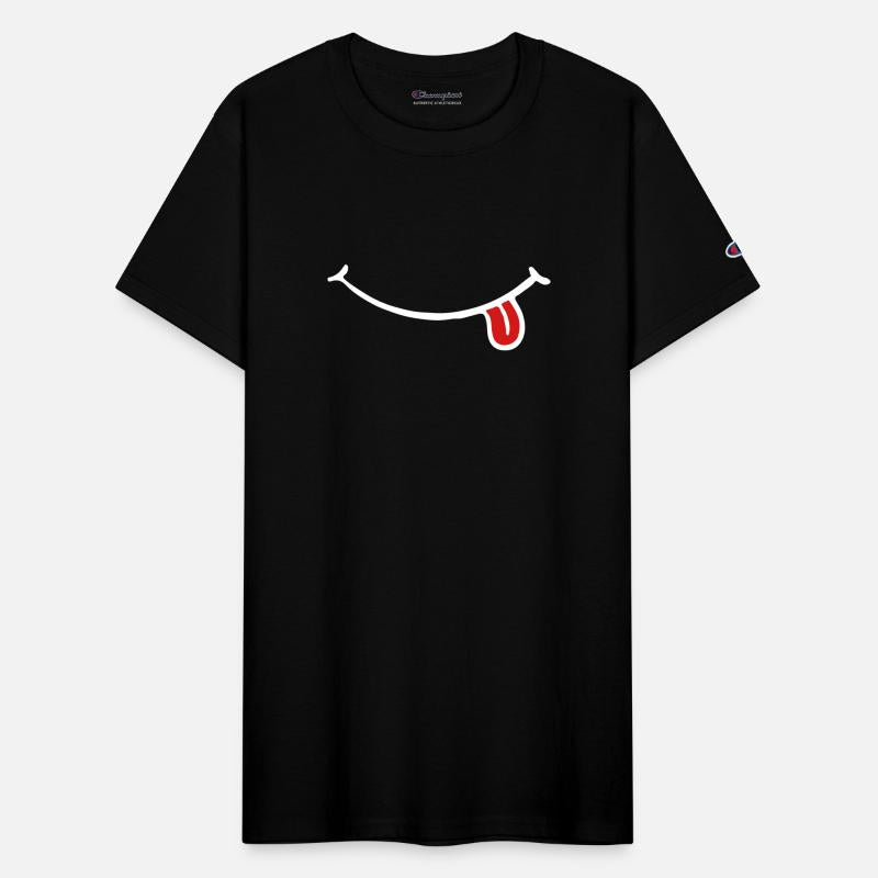 Face mask with smile mouth and Tongue funny gift