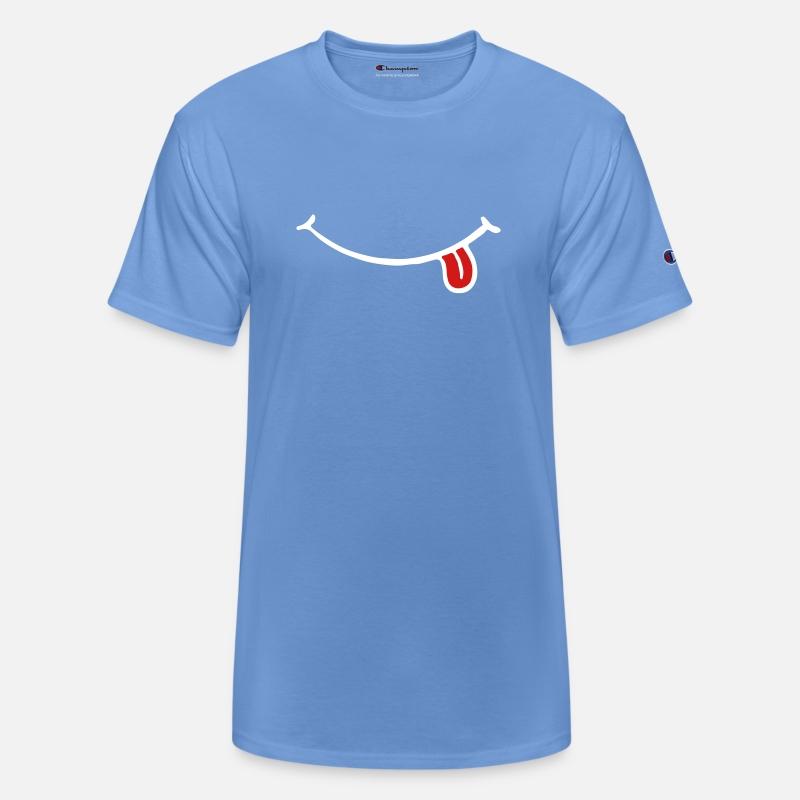 Face mask with smile mouth and Tongue funny gift