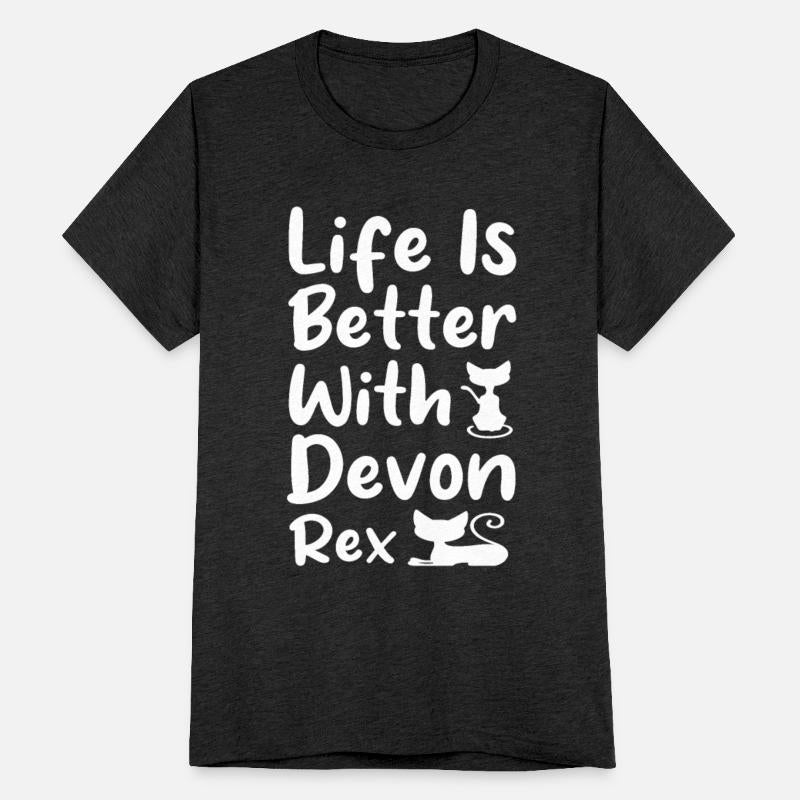 Funny Cat Quote, Life Is Better With A Devon Rex