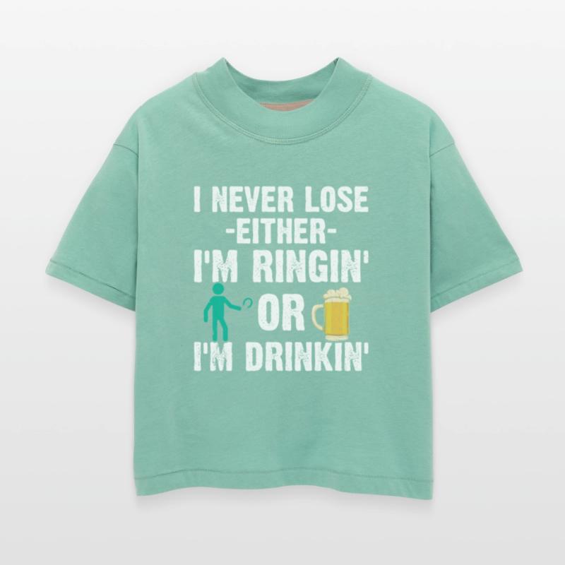 Funny Drinking Horseshoe Pitching