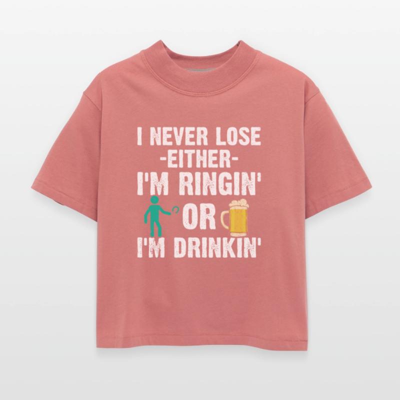 Funny Drinking Horseshoe Pitching