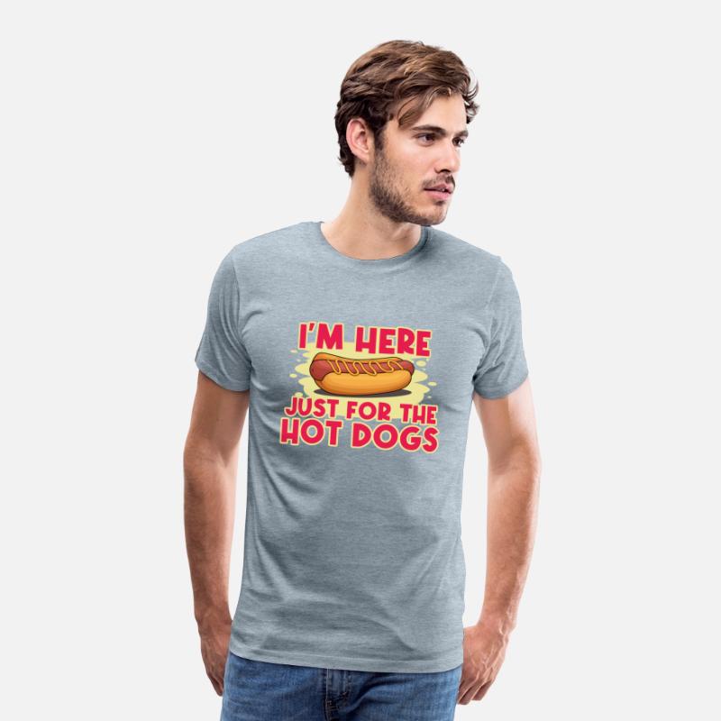 Funny Hotdog Sandwich Introvert Im Here Just For
