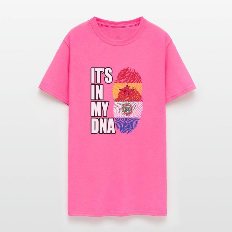 Ghanaian And Paraguayan Mix Heritage DNA Flag