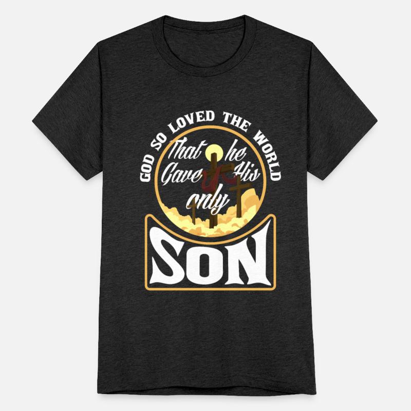 God So Loved The World Jesus Christ Christian Gift