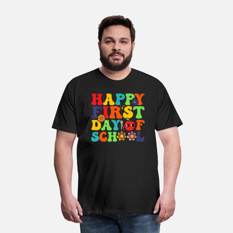 Groovy Happy First Day Of School Back To School