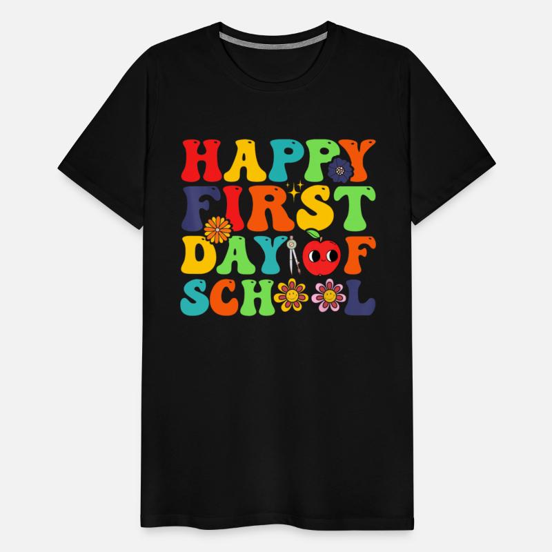 Groovy Happy First Day Of School Back To School