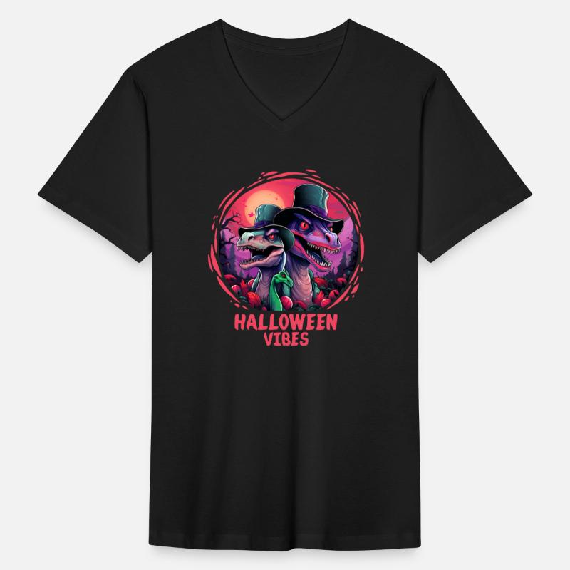 Halloween Vibes Dinosaur Velociraptor Dino