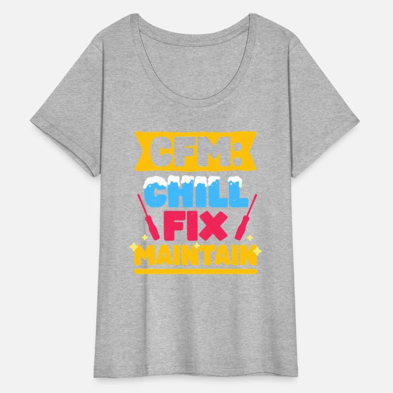 Hvac Installer Hvac Tech CFM Chill Fix Maintain