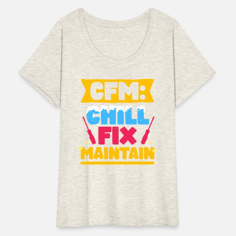 Hvac Installer Hvac Tech CFM Chill Fix Maintain