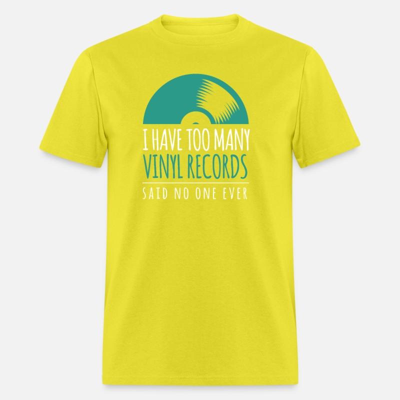 I Have Too Many Vinyl Records Music Retro DJ Gift