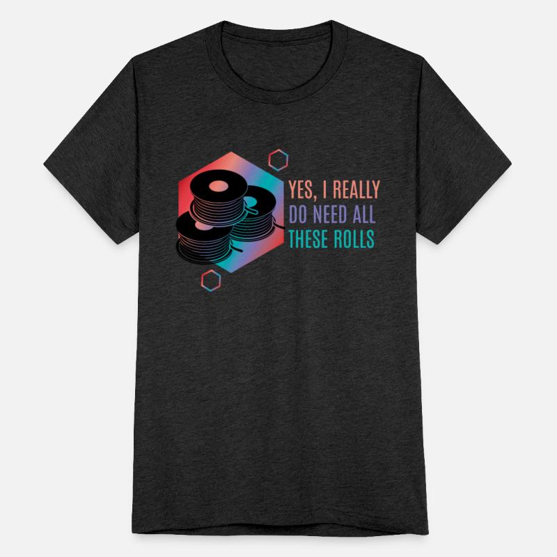 I Need All These Rolls 3d Print Printer