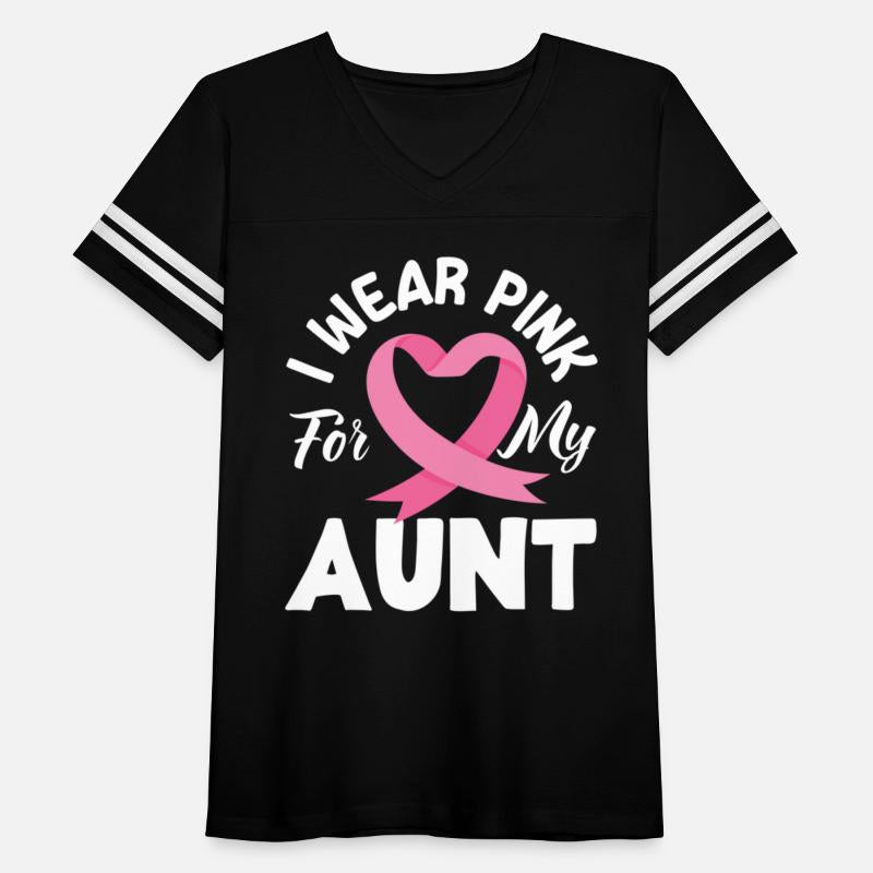 I Wear Pink For My Aunt Breast Cancer Awareness