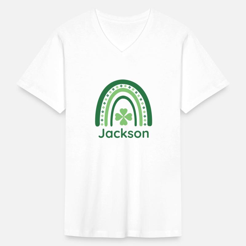 Jackson Clover Charm Boho Rainbow