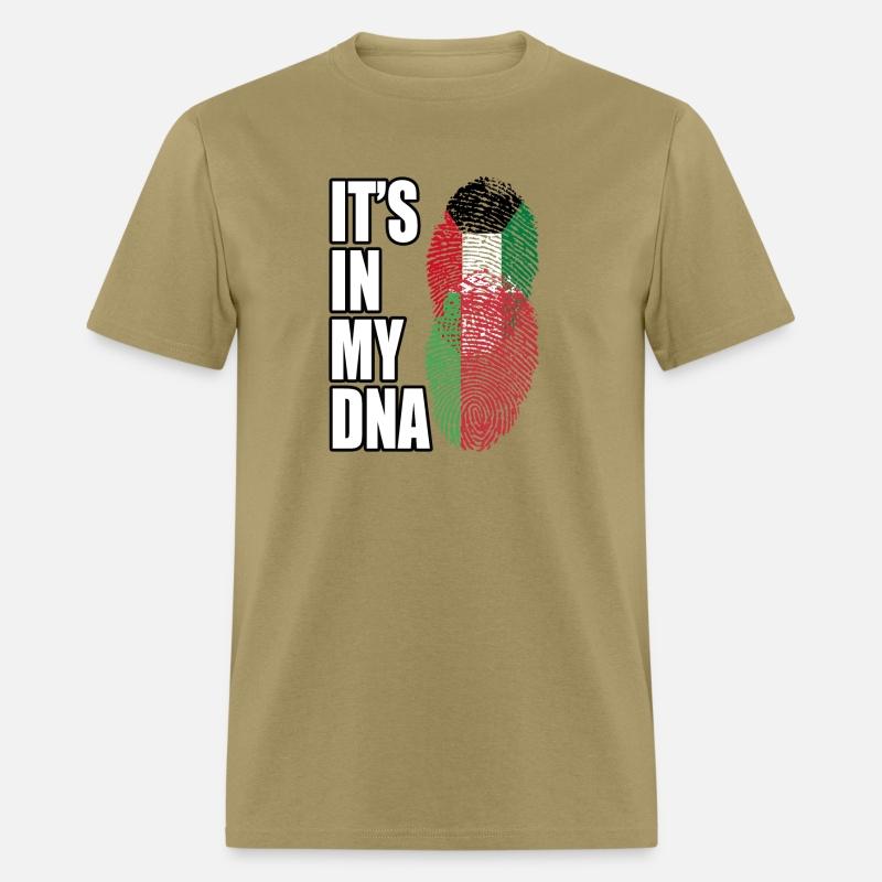 Kuwaiti And Belarusian Mix Heritage DNA Flag