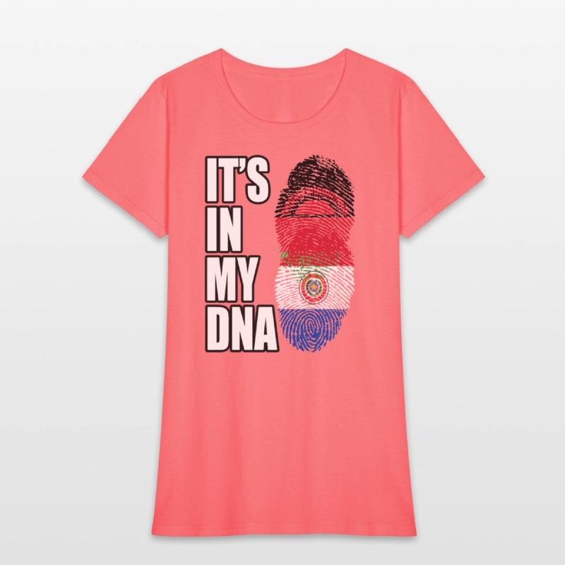 Malawian And Paraguayan Mix Heritage DNA Flag