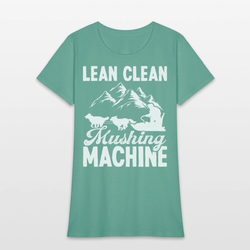 Mushing Machine Alaska Sled Dog Racing Husky