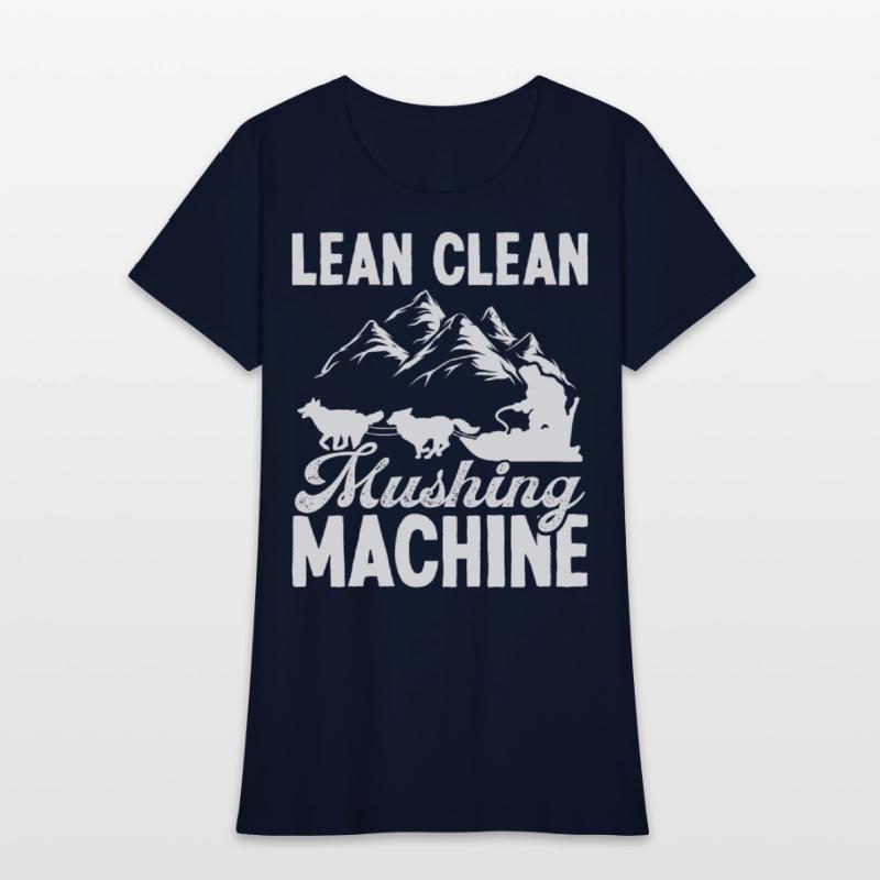 Mushing Machine Alaska Sled Dog Racing Husky