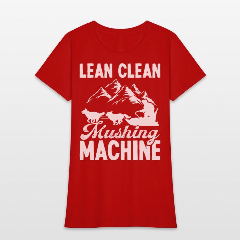 Mushing Machine Alaska Sled Dog Racing Husky