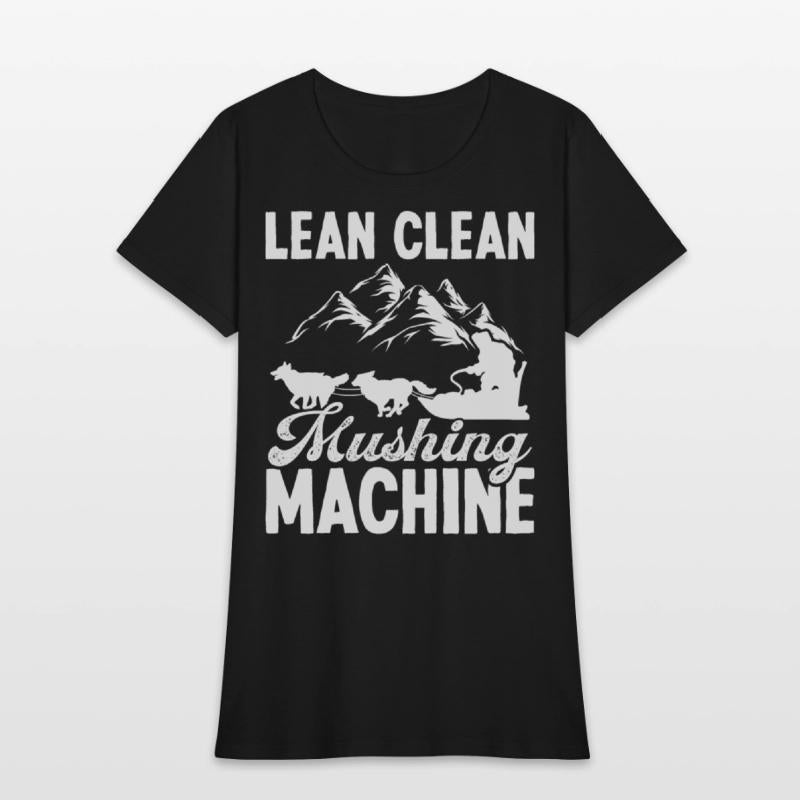 Mushing Machine Alaska Sled Dog Racing Husky