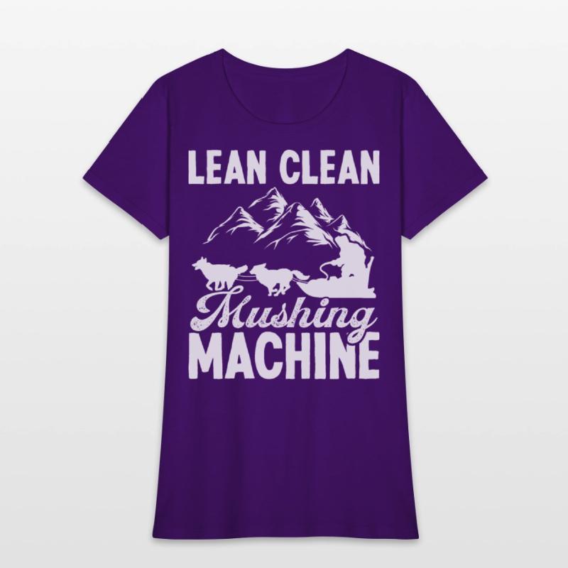 Mushing Machine Alaska Sled Dog Racing Husky