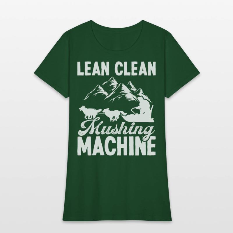 Mushing Machine Alaska Sled Dog Racing Husky