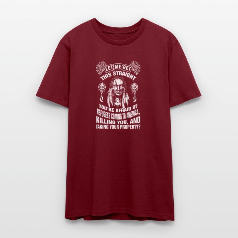 Native American - You're afraid of refugees coming