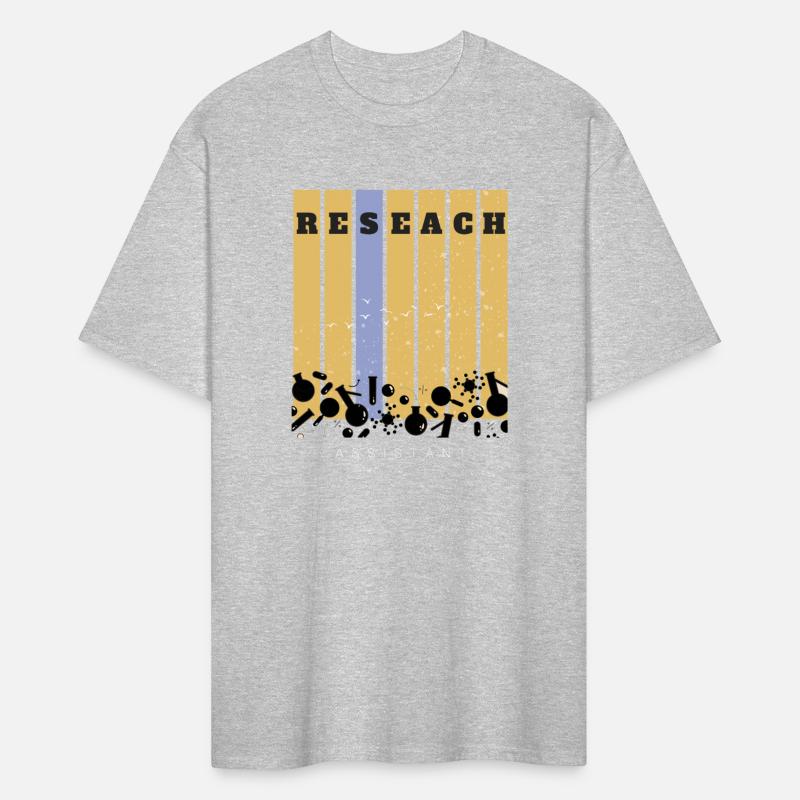 Research Assistant blue and yellow