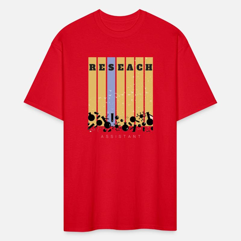 Research Assistant blue and yellow