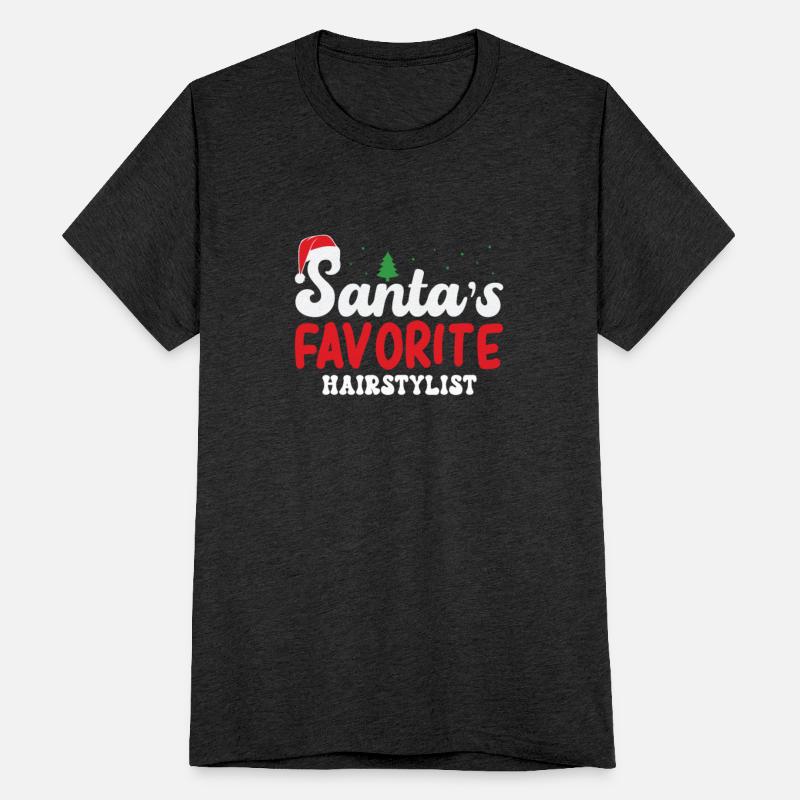 Santa's Favorite Hairstylist Christmas Pajamas