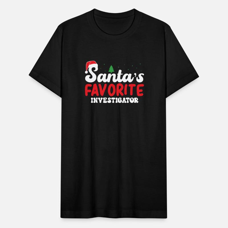Santa's Favorite Investigator Christmas Pajamas
