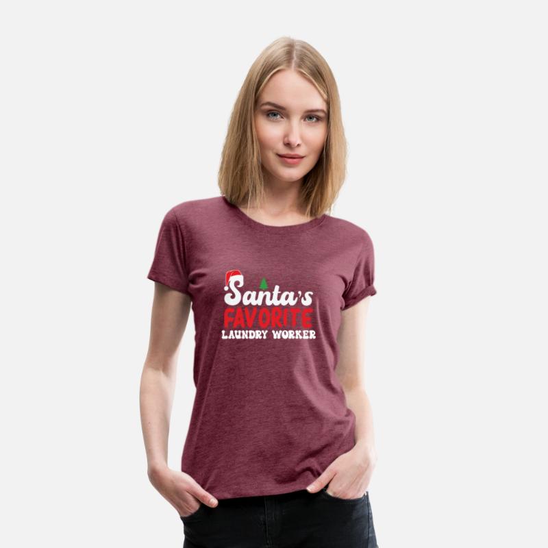 Santa's Favorite Laundry Worker Christmas Pajamas