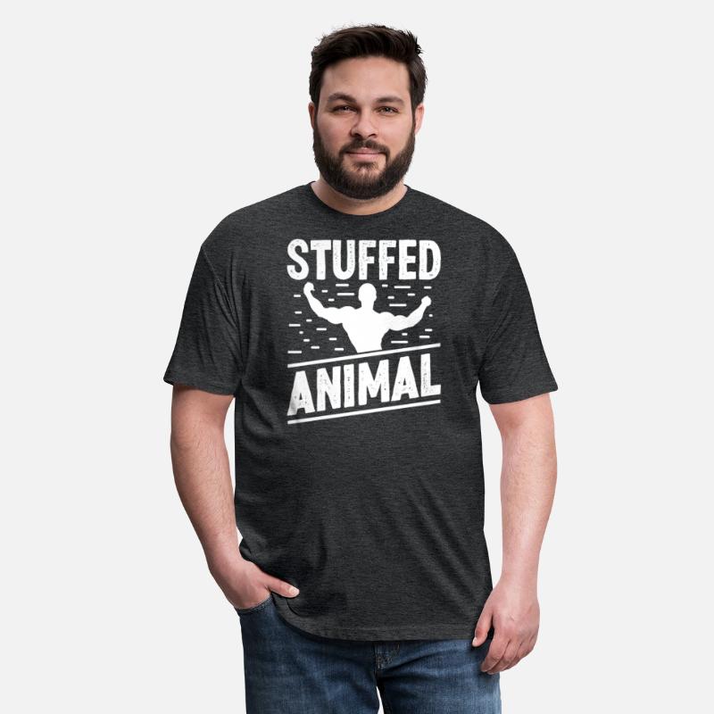 Strongman stuffed animal gym fitness bodybuilding