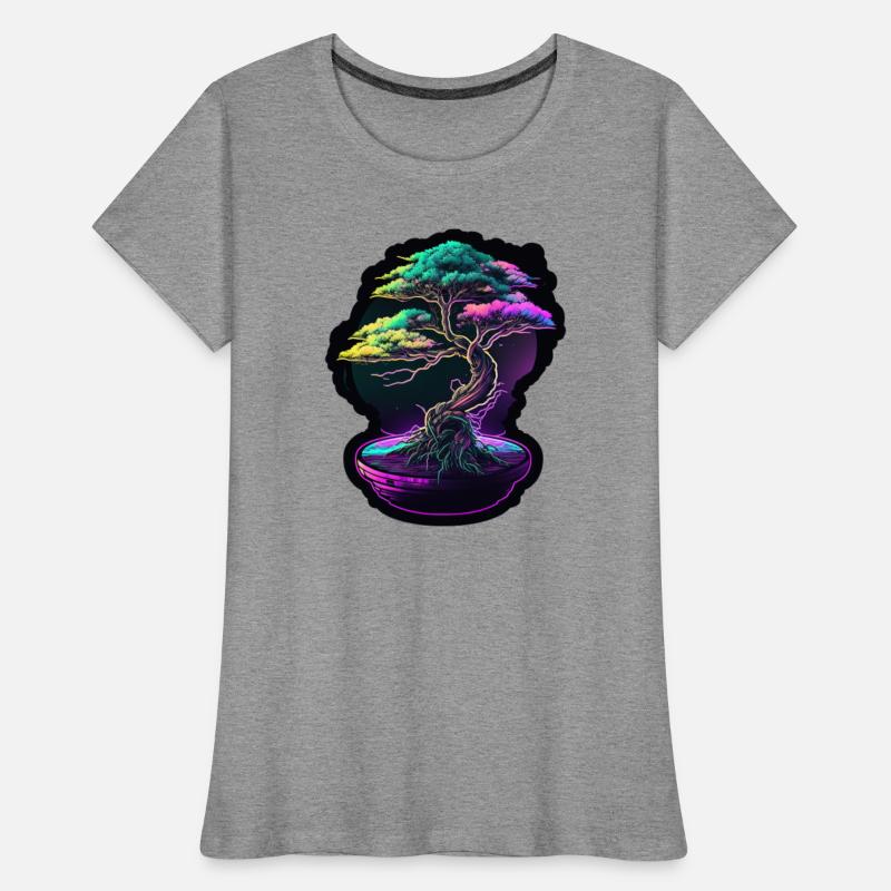 Synthwave Bonsai Tree