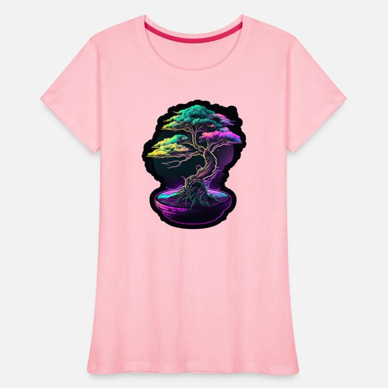 Synthwave Bonsai Tree