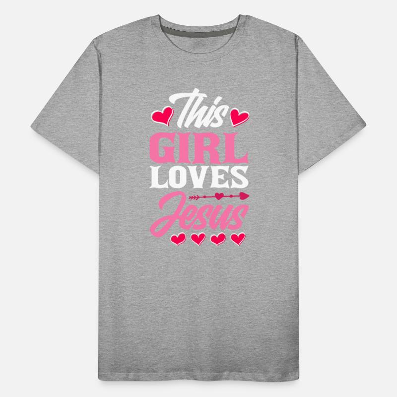 This Girl Loves Jesus Christian Jesus Christ