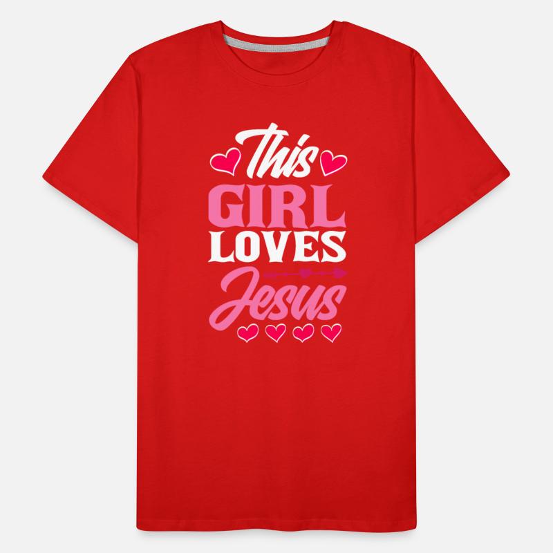 This Girl Loves Jesus Christian Jesus Christ