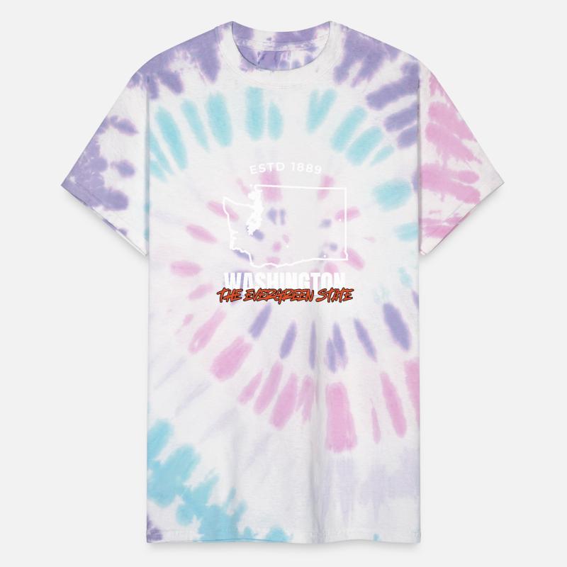 Washington The Evergreen State USA T shirt America