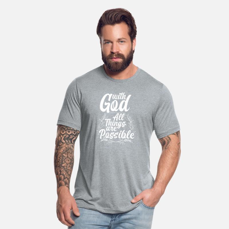 With God All Things Are Possible Christian Gift